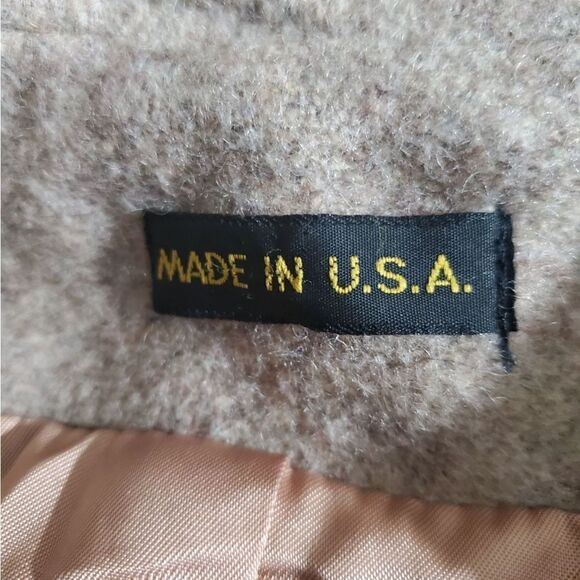 100% Wool Coat Blush Winter Coat M/L - Picture 12 of 12